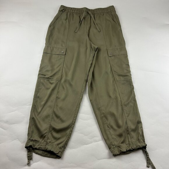 Athleta Olive Celestial High Rise Pull On Utility Pant L - Picture 2 of 8